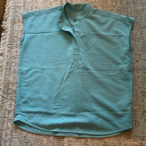 Figs Rafaela seaglass scrub top XS